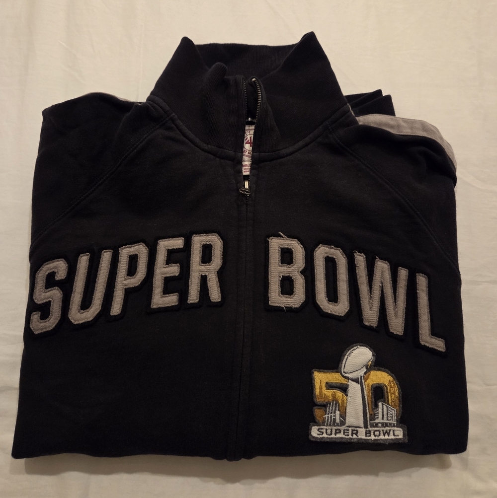 Superbowl 50 Zip-up Sweatshirt